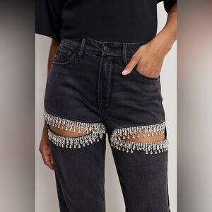 Good icon straight diamond jeans